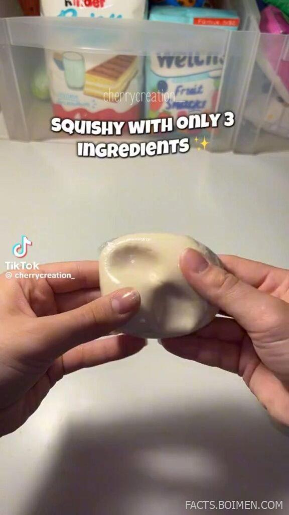 Squishy with only 3 ingredients