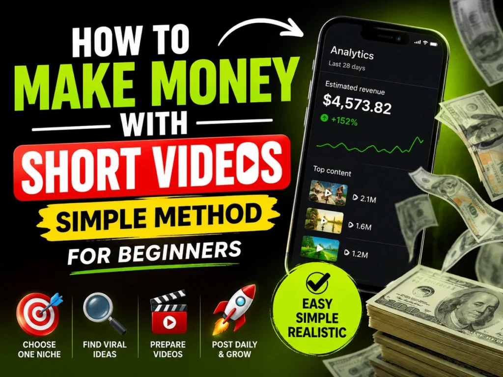 how to make money with short videos