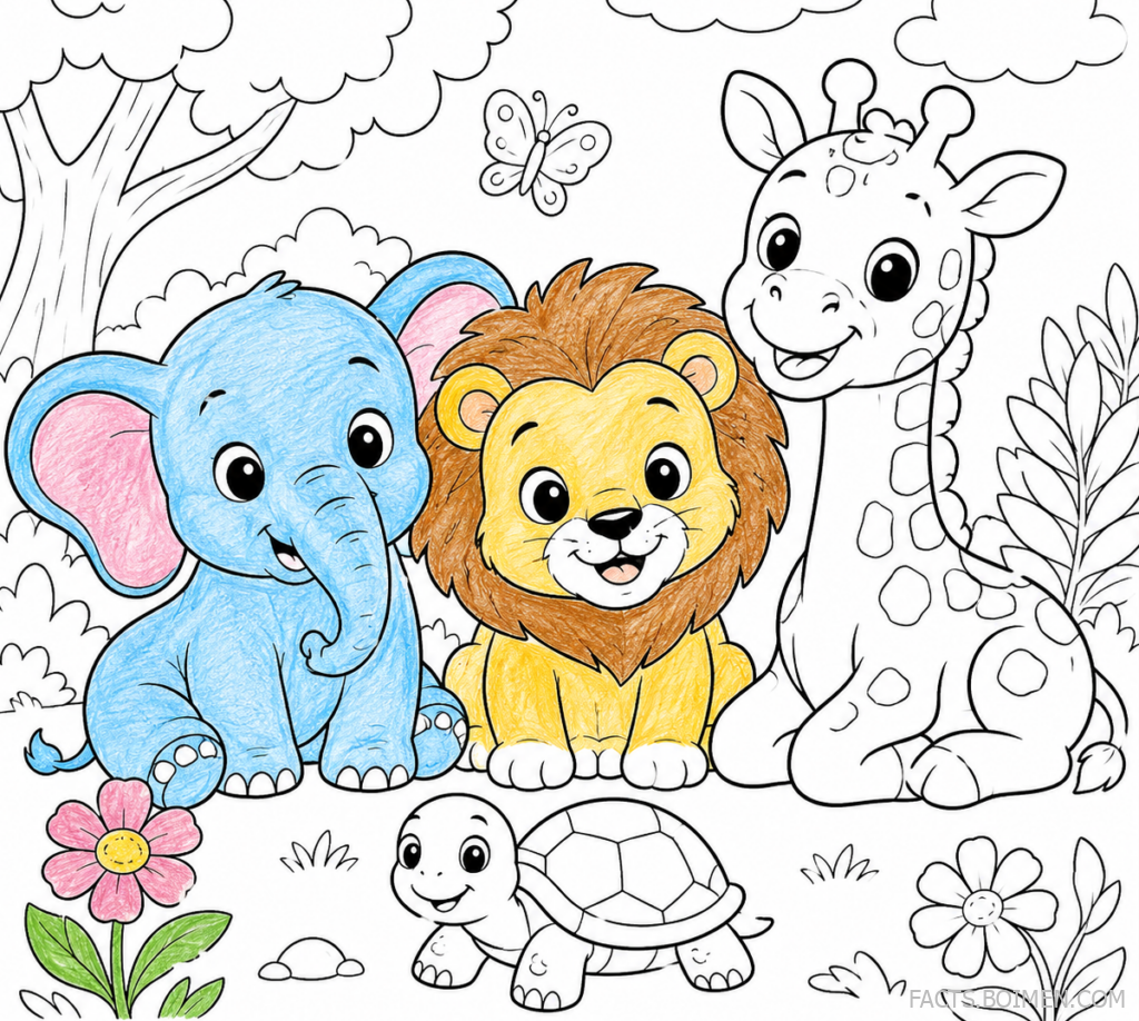 Cartoon Character Coloring Pages: Creativity, Fun, and Learning for All Ages