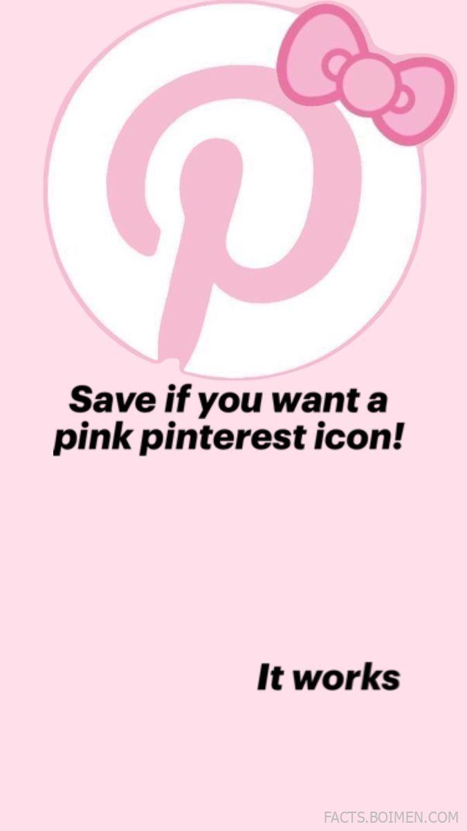 Pink Pinterest App Icon Ideas and Tools to Customize Your Home Screen