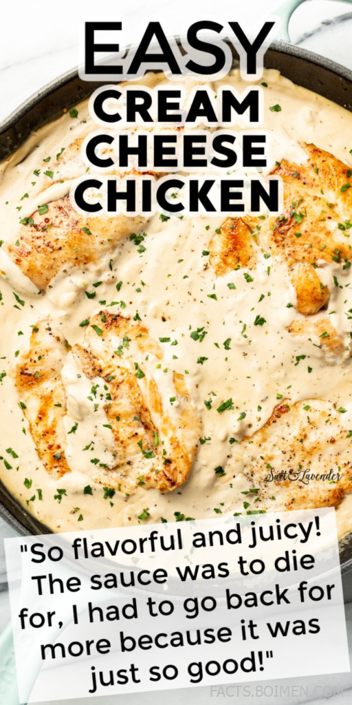 cream cheese chicken recipe