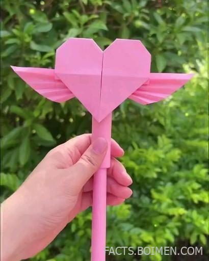 paper heart crafts