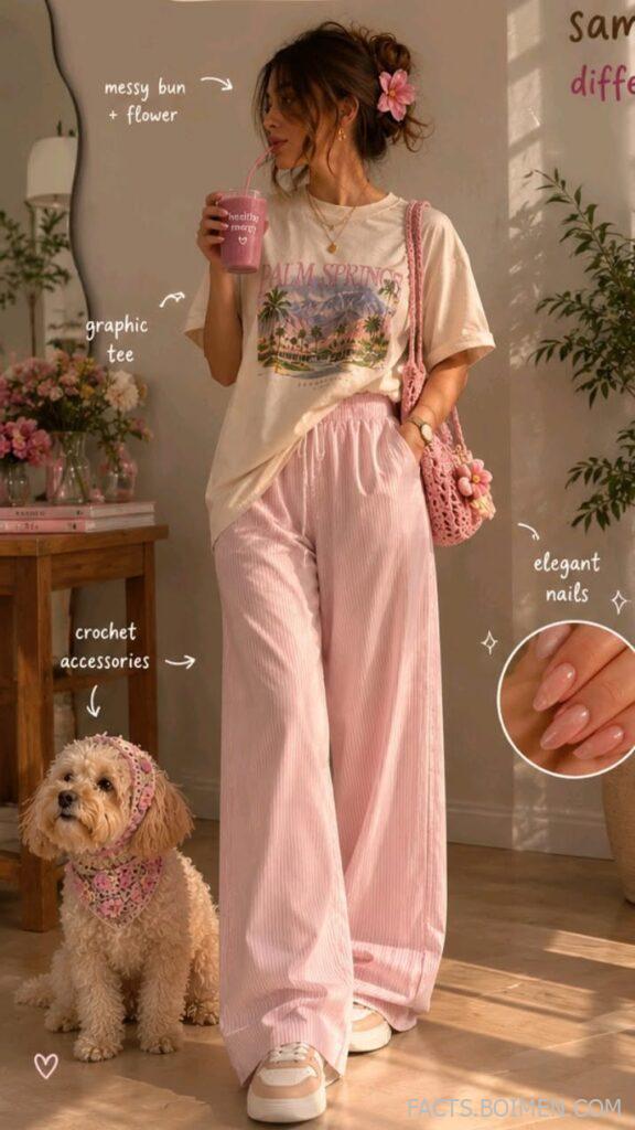 cozy morning outfit