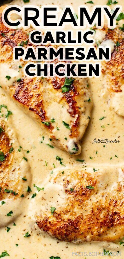 creamy garlic parmesan chicken
