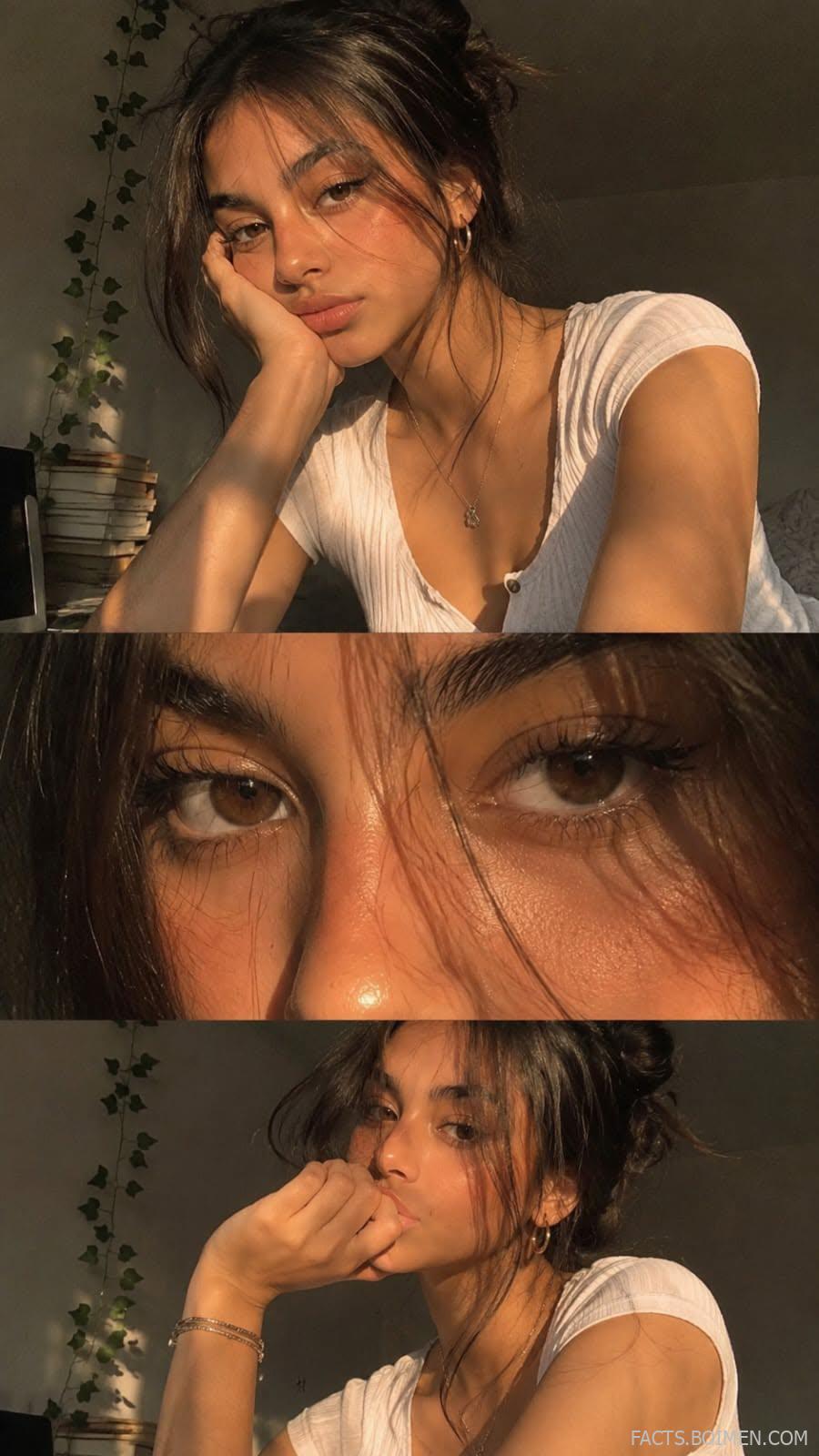 golden hour selfie