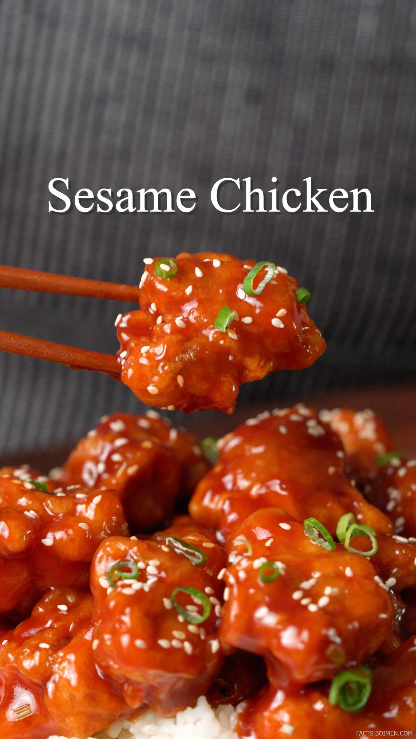 sesame chicken recipe