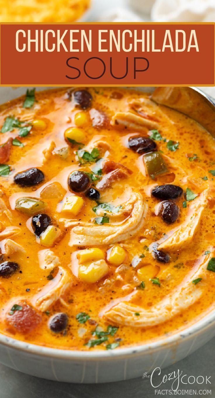 Chicken Enchilada Soup