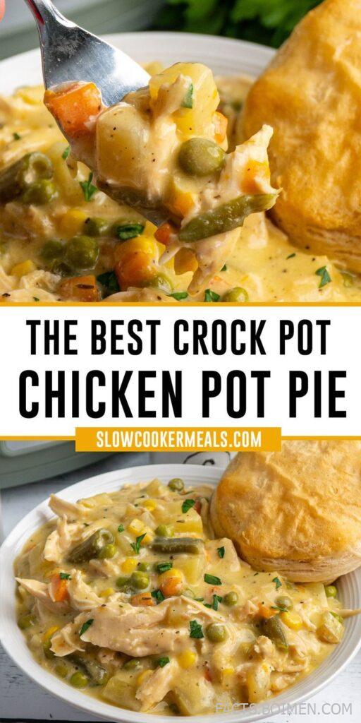 crock pot chicken pot pie