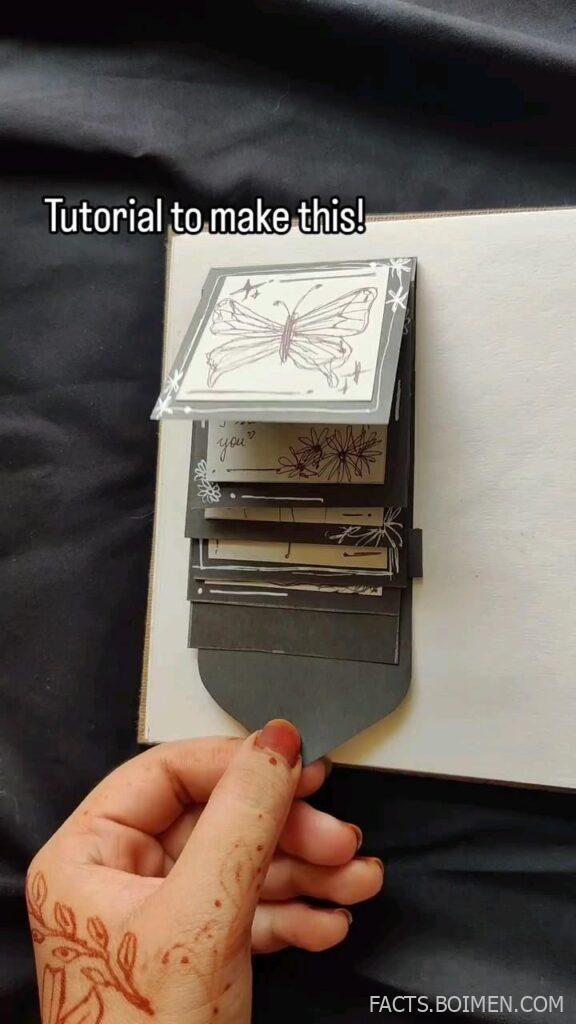 butterfly stamp book hacks