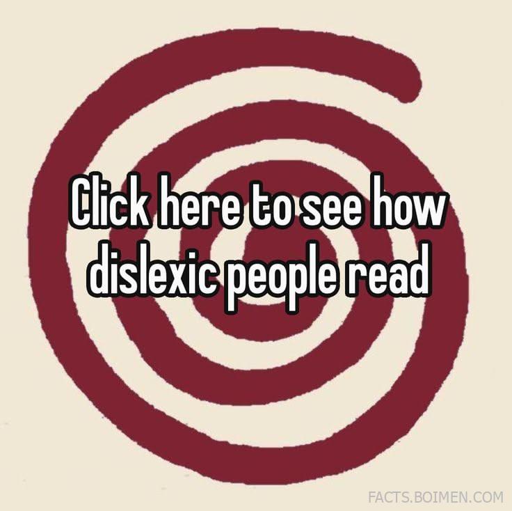 dyslexia simulation