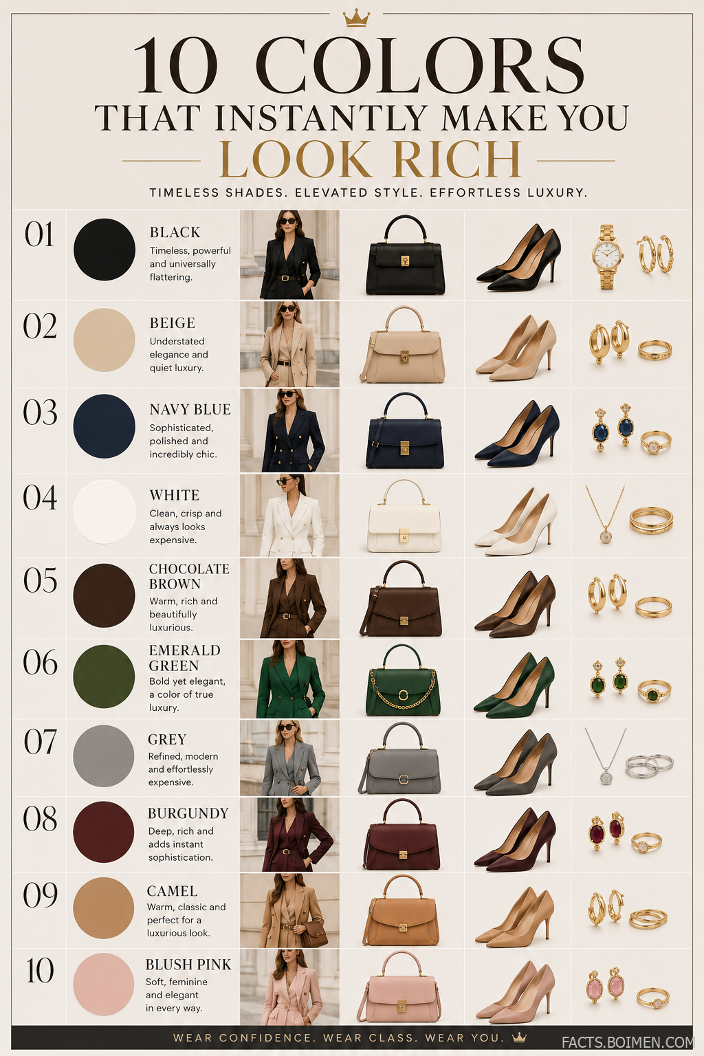 quiet luxury colors