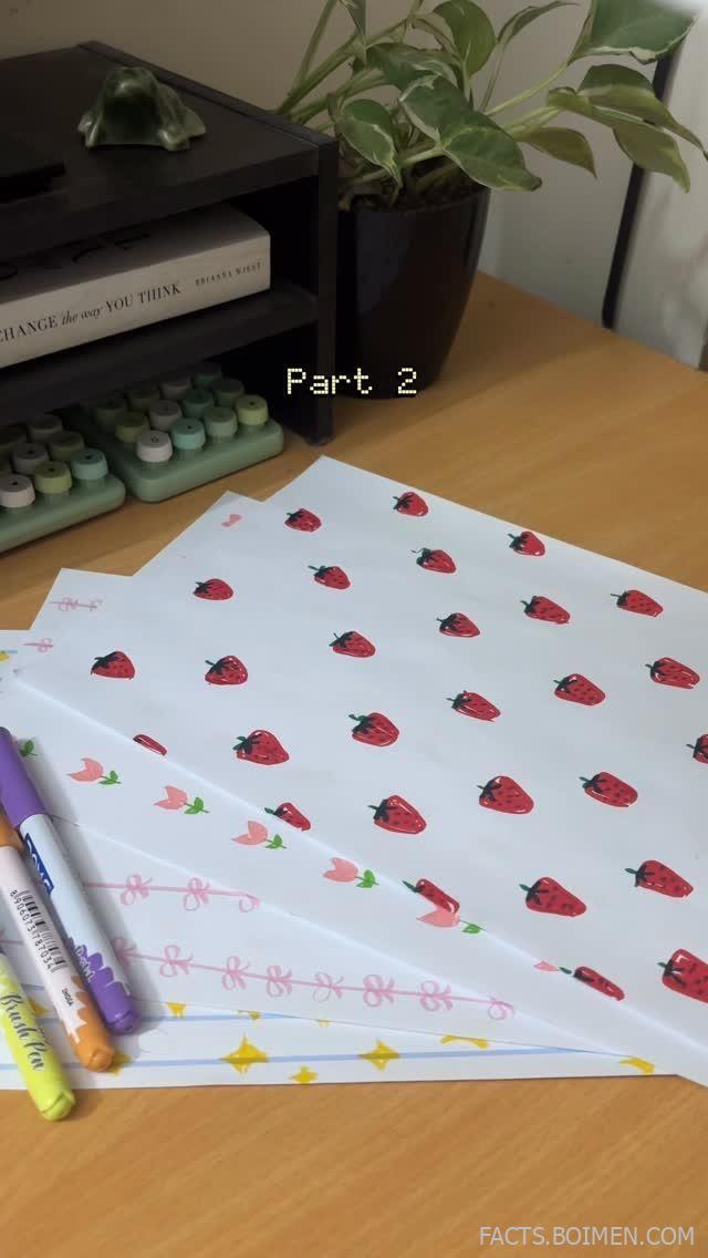 krusk pen pattern paper