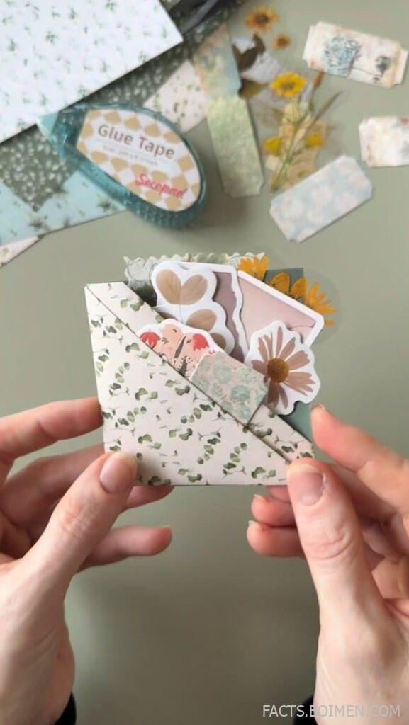 paper pocket DIY