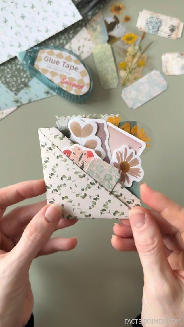 paper pocket DIY