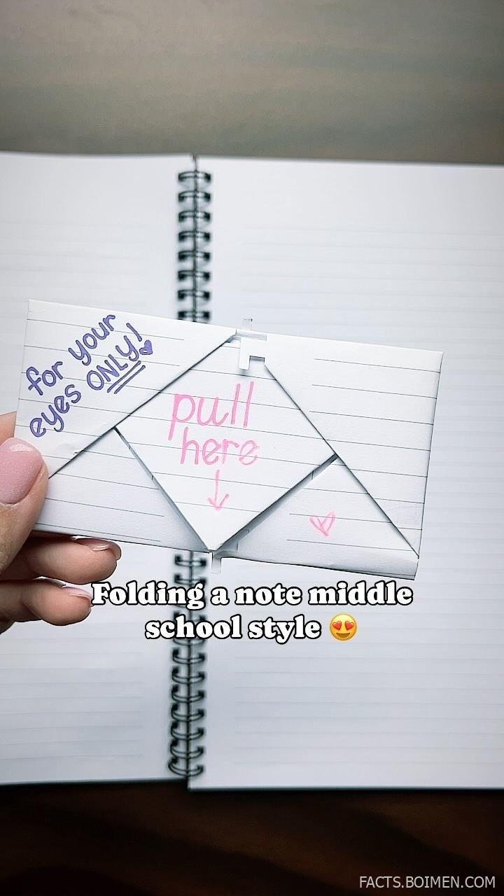 note folding techniques