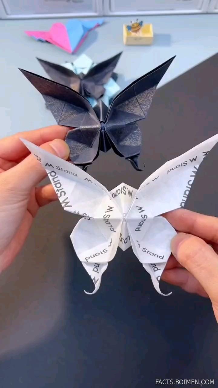 paper butterfly crafts
