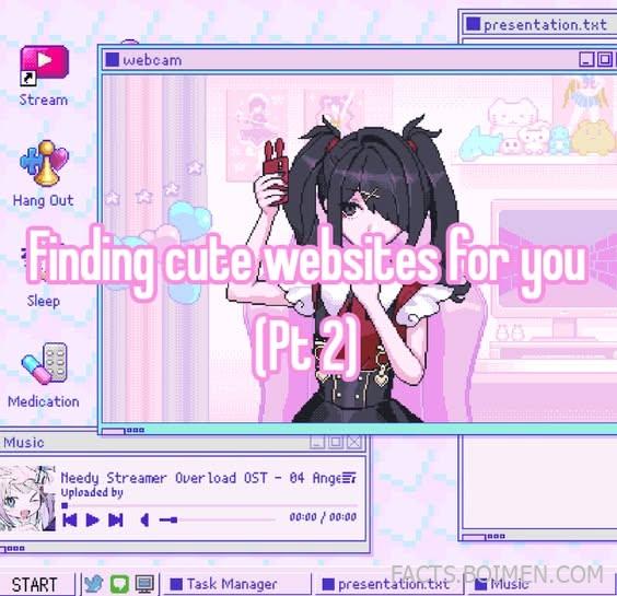 cute aesthetic websites