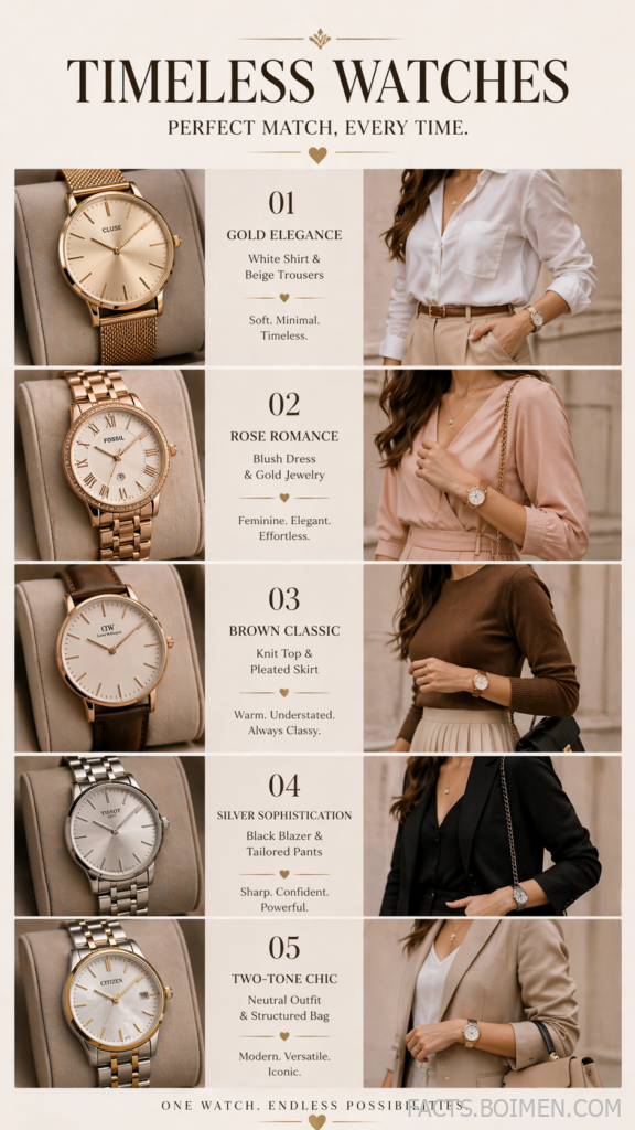 elegant watch styling