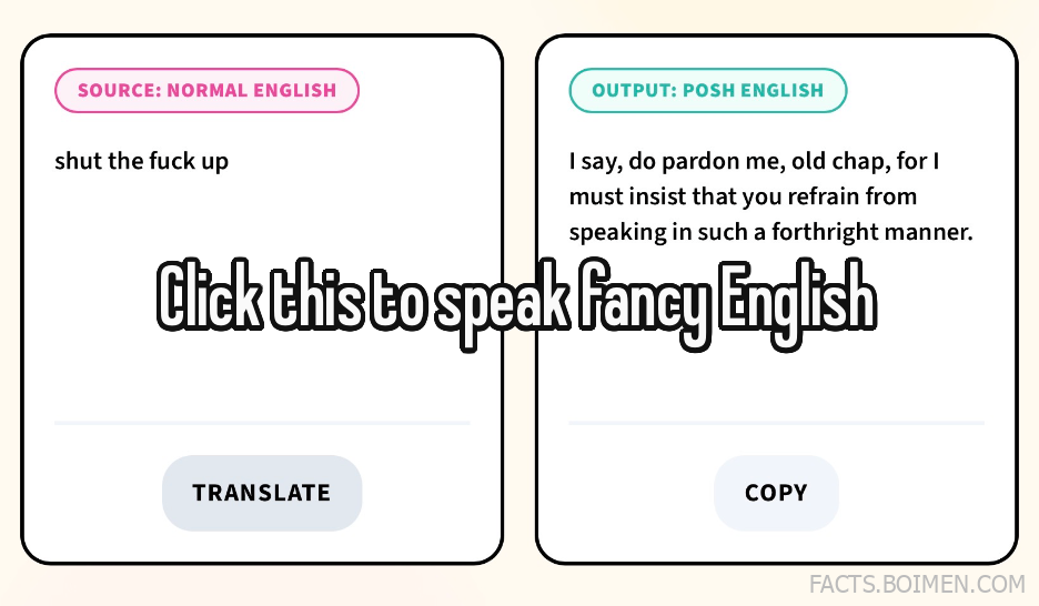 fancy old english translator