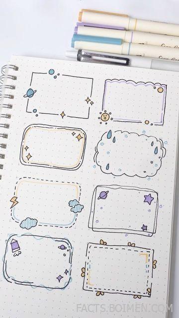 notebook sticker ideas