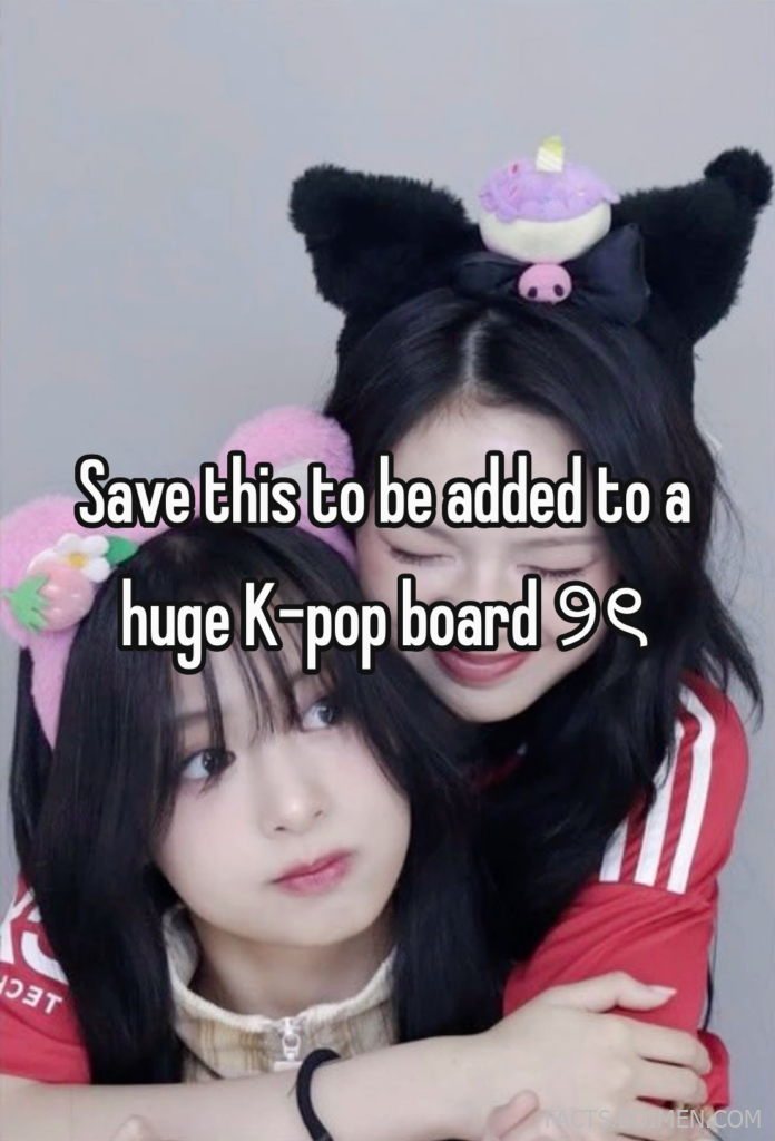 kpop pinboard ideas