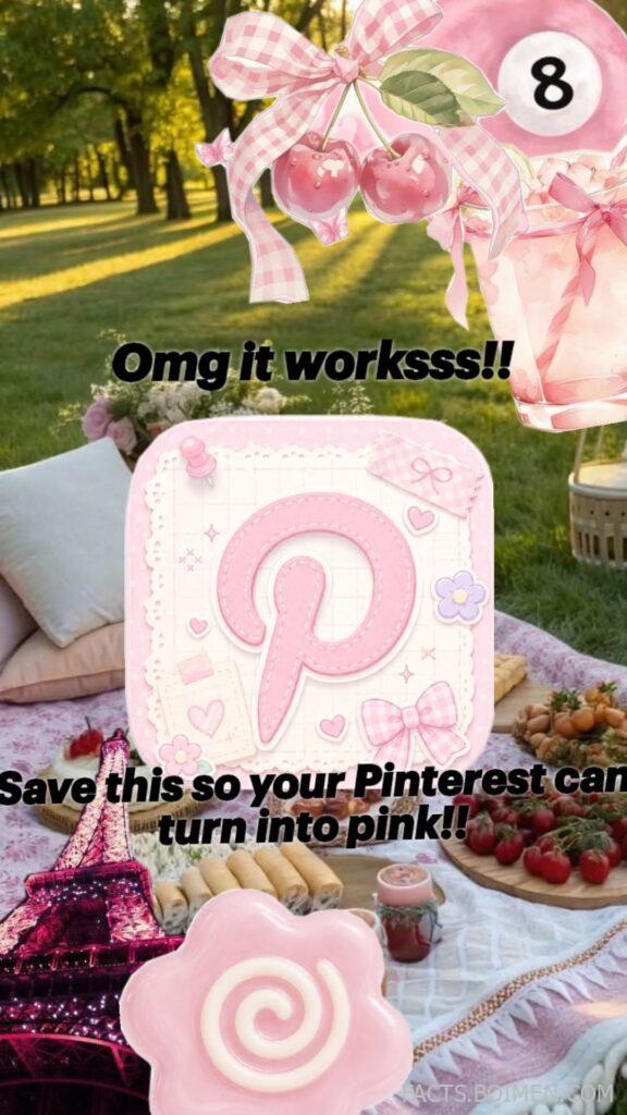 pink pinterest board ideas