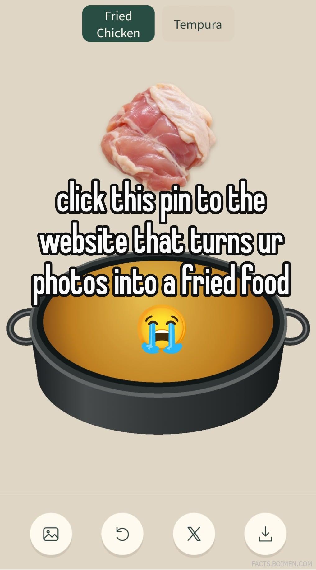 fried food photo generator