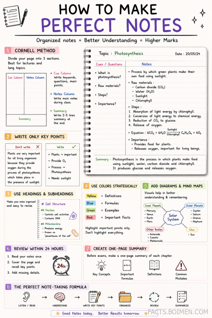 note-taking methods