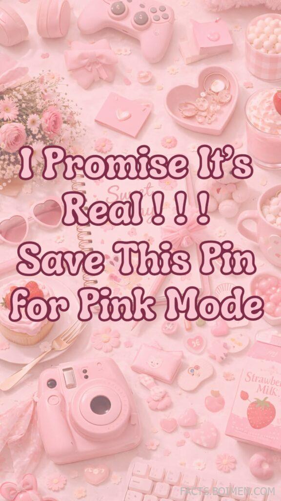 pink mode websites