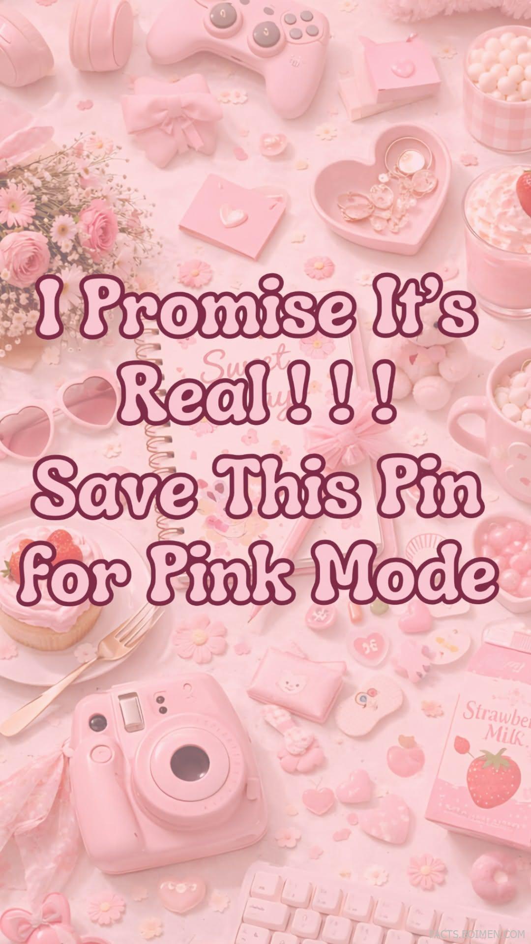 pink mode websites
