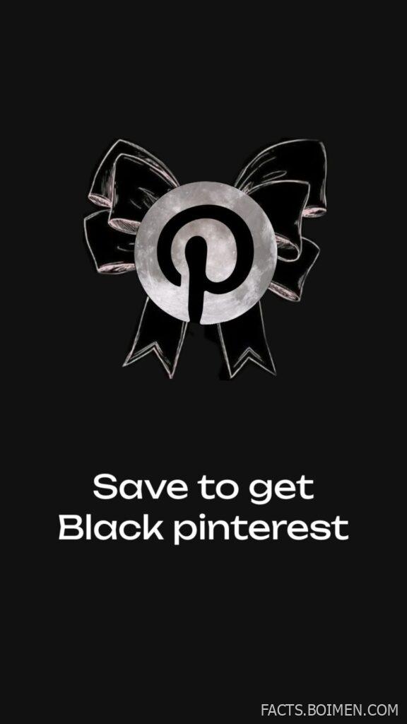 black pinterest ideas