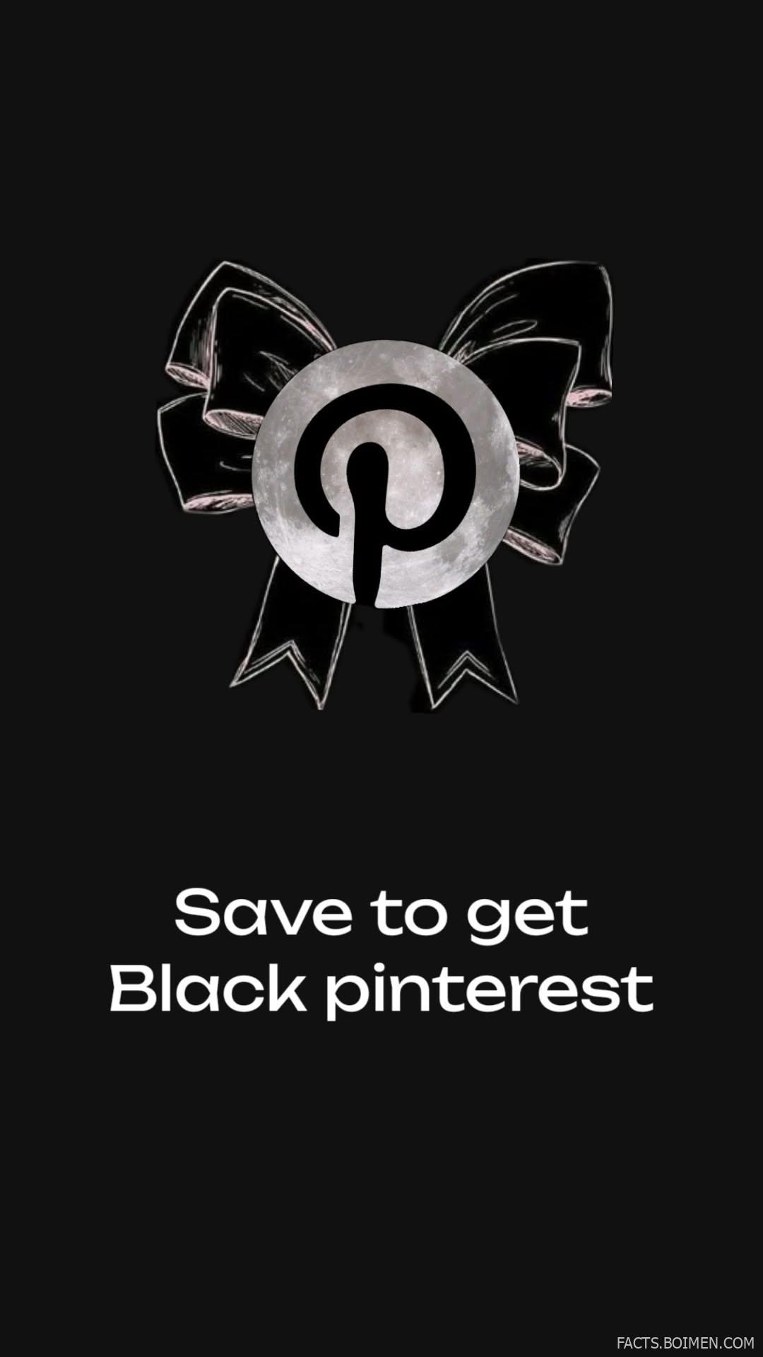 black pinterest ideas