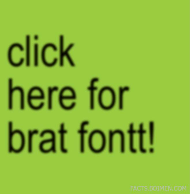 brat font generator