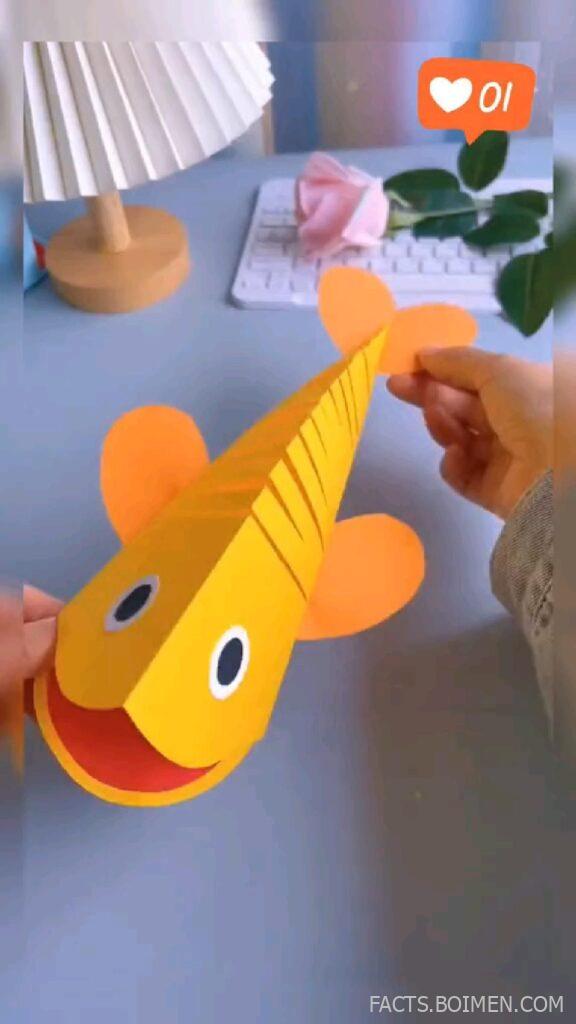 paper fish toy
