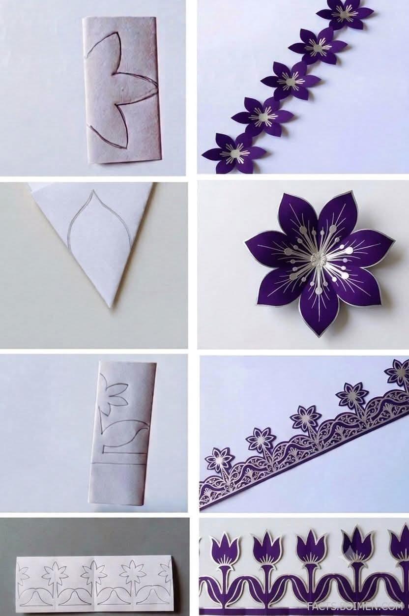 paper flower tutorials