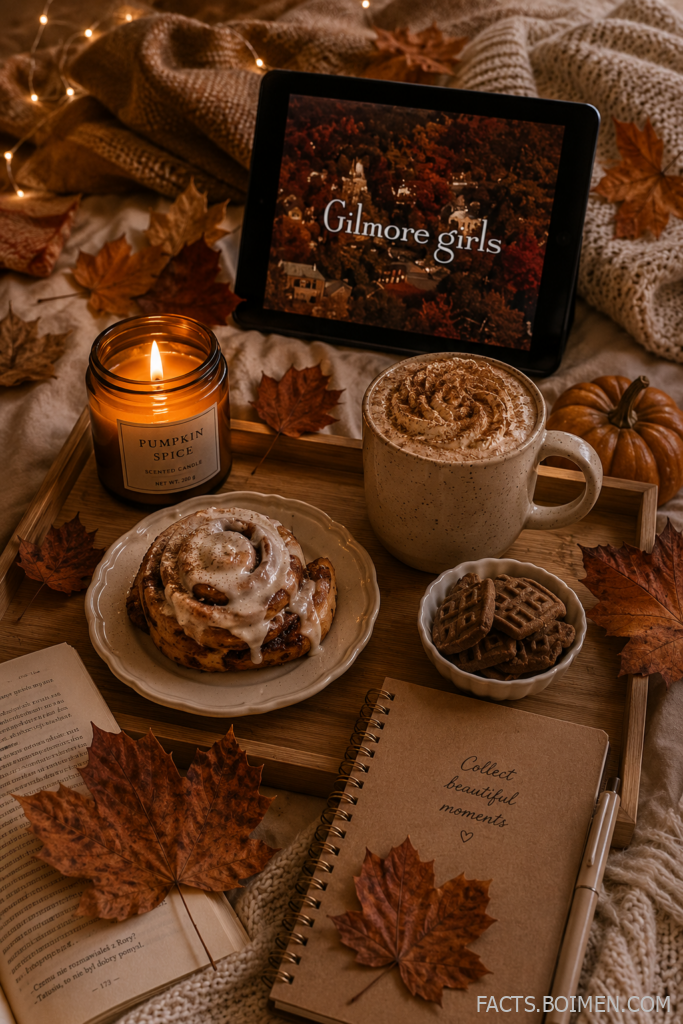cozy autumn book and cupcake pairings