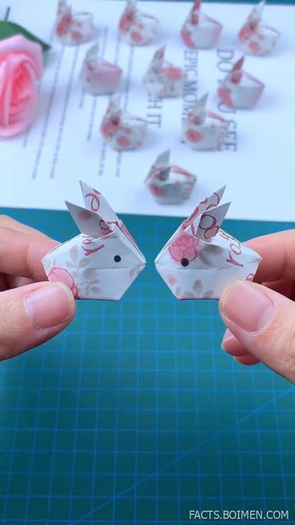 easy origami rabbit