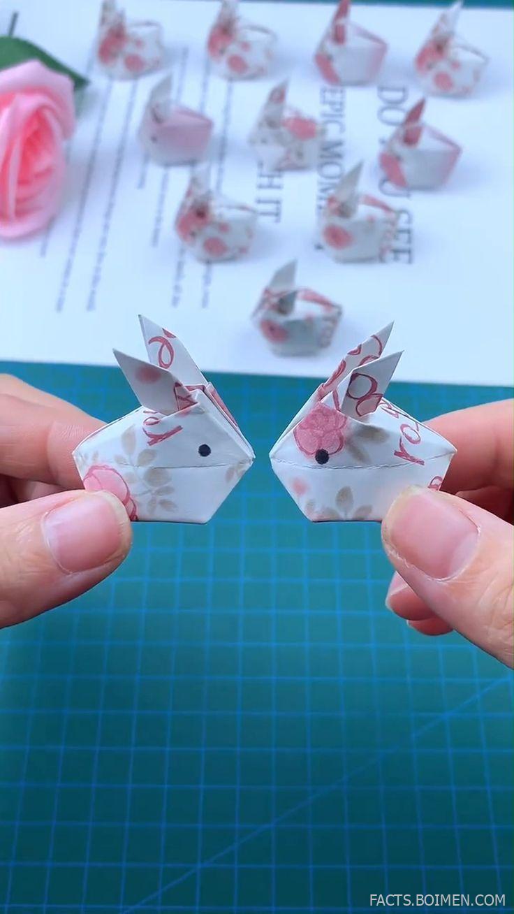 easy origami rabbit