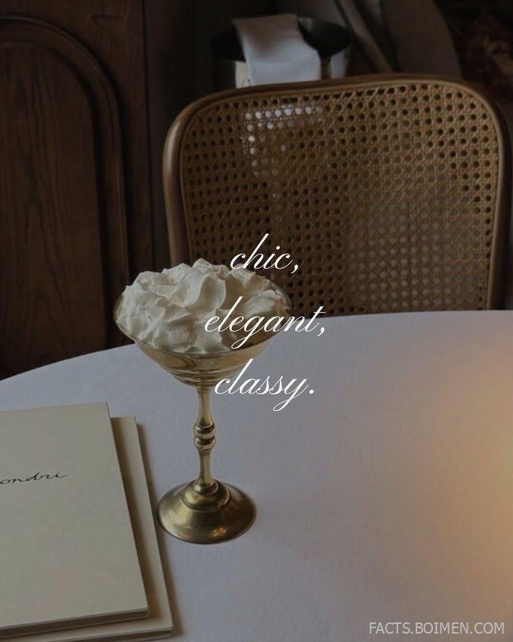 chic elegant classy websites