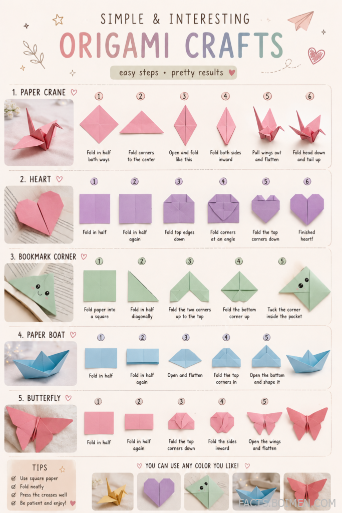 origami crafts for beginners