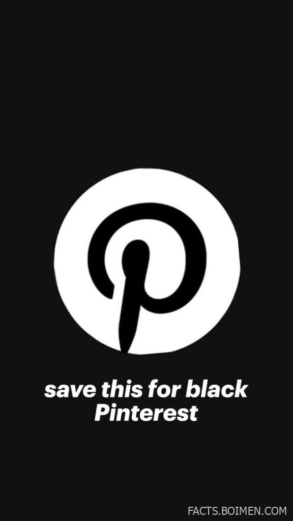 black pinterest