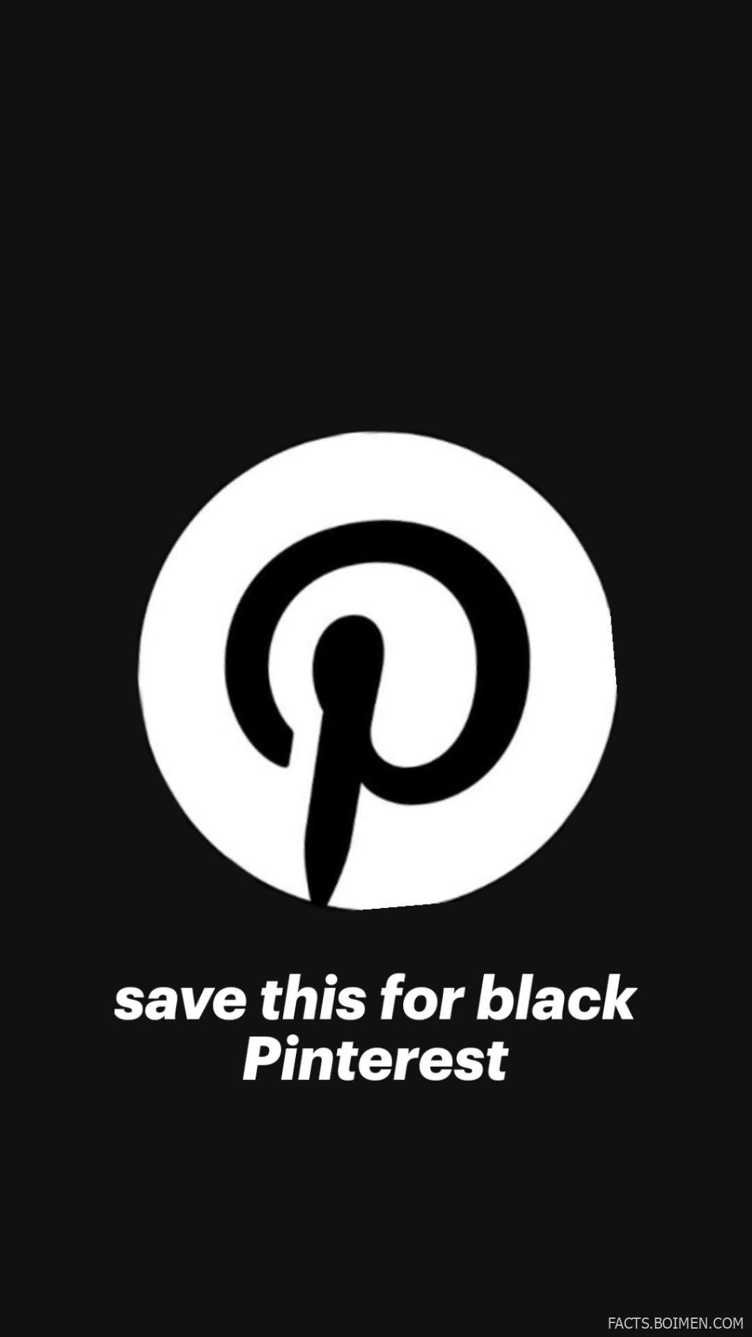 black pinterest