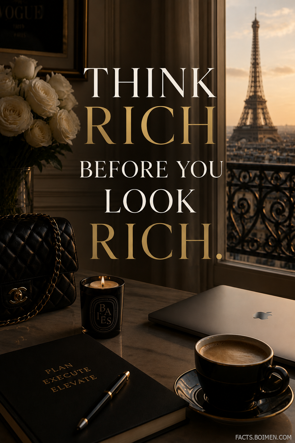 think rich before you look rich