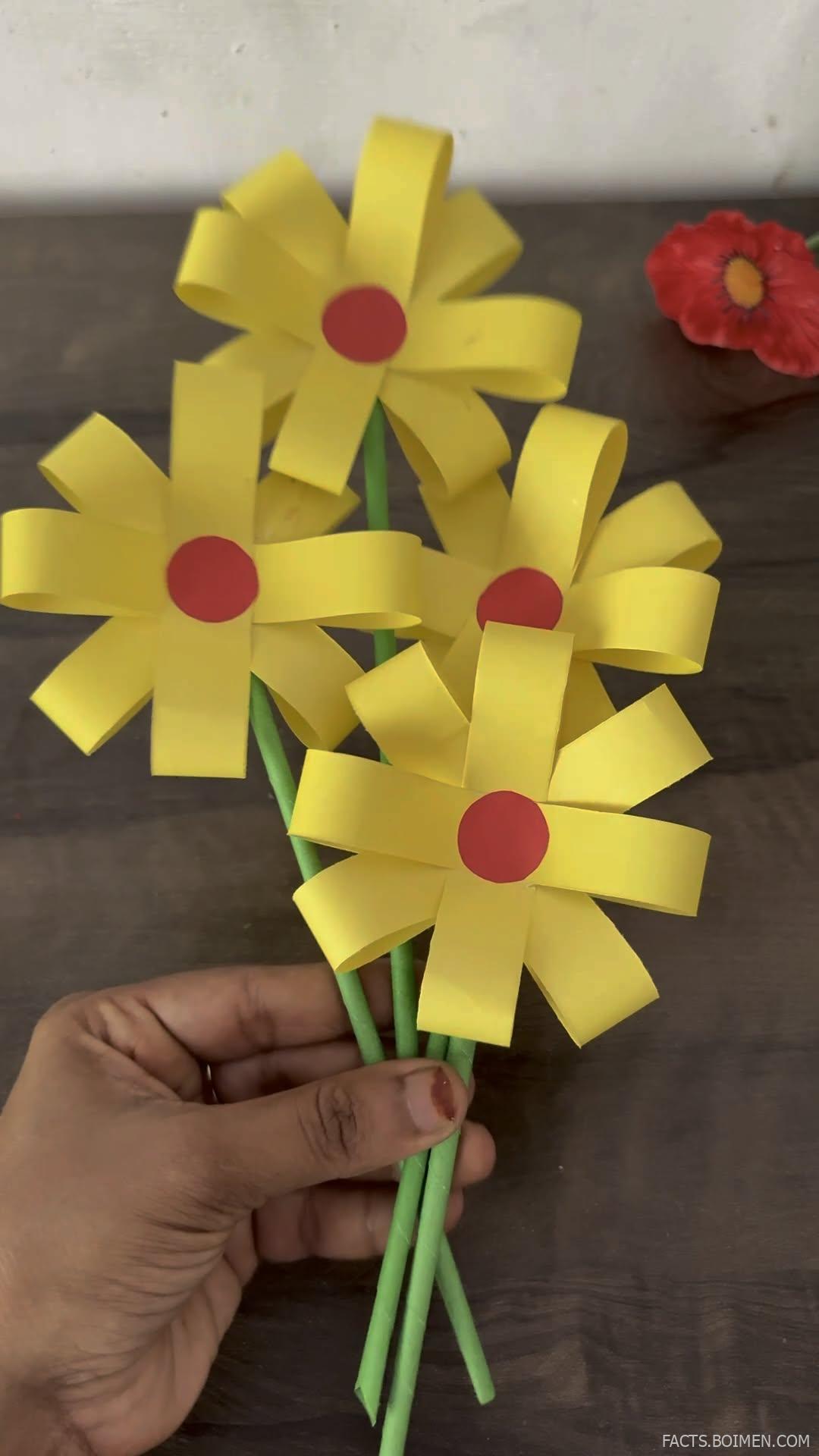 easy paper flower