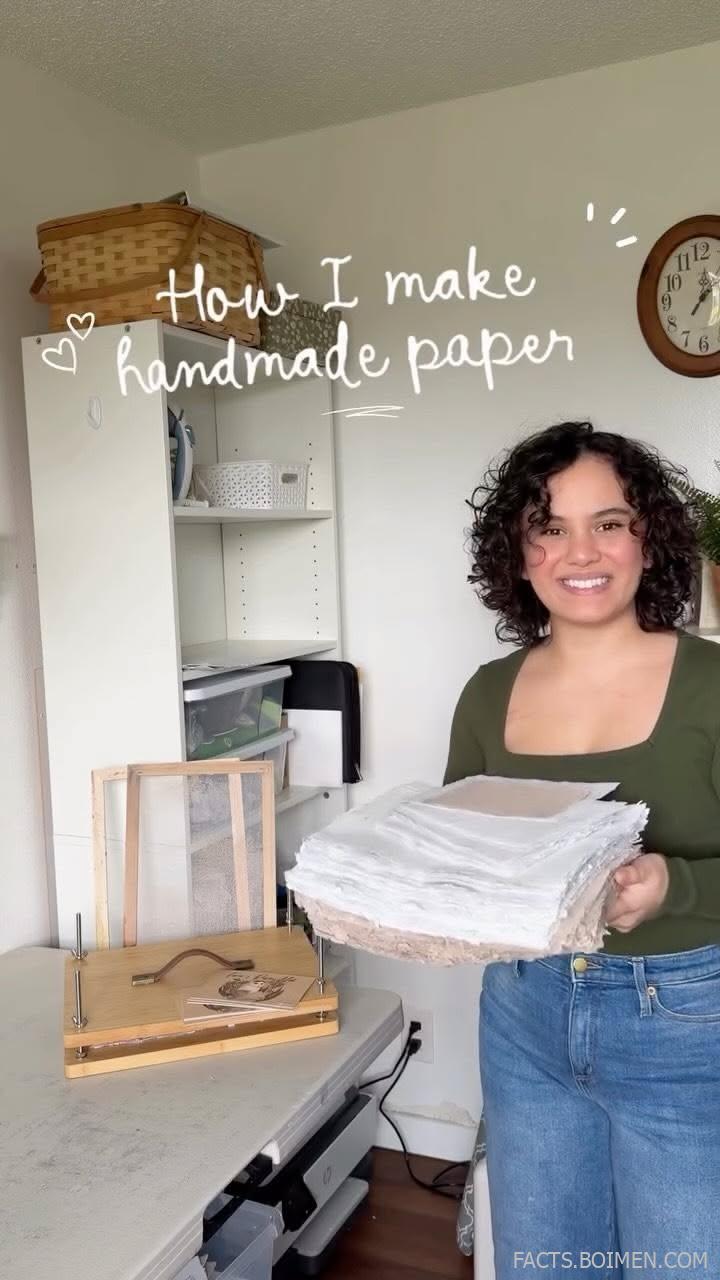handmade paper making