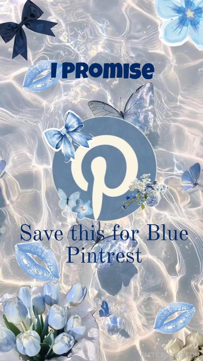 blue pinterest aesthetic