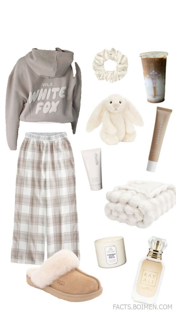 cozy pajama outfit