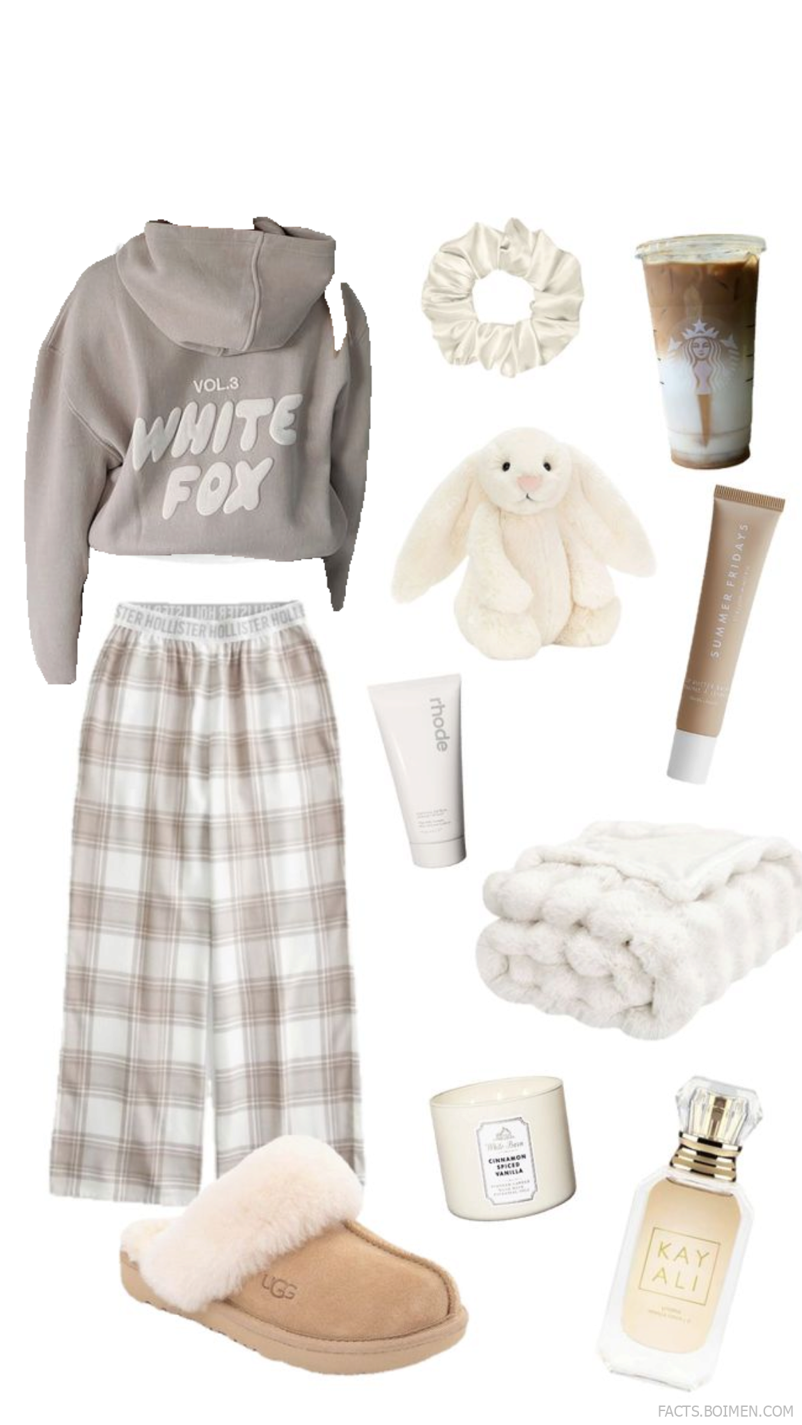 cozy pajama outfit