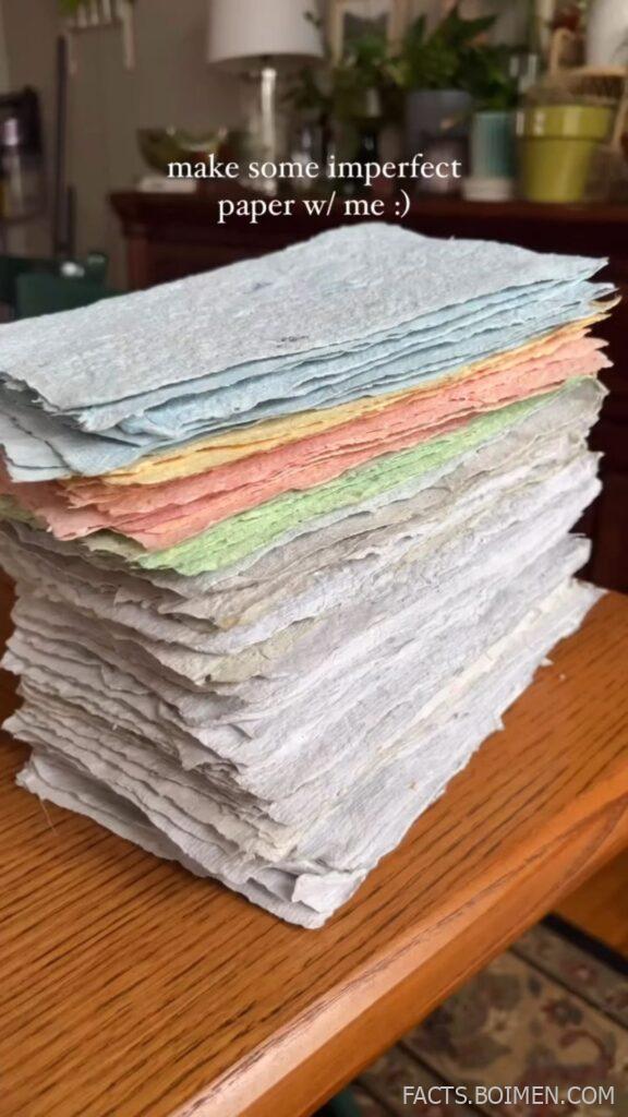 handmade paper kit