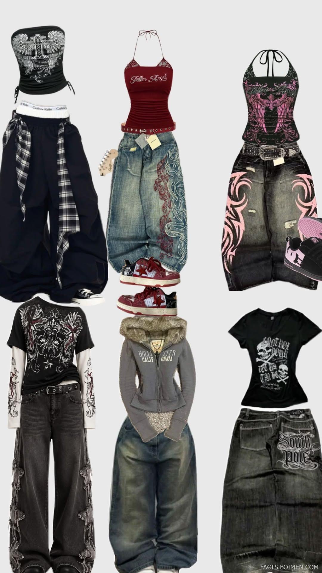 y2k grunge streetwear